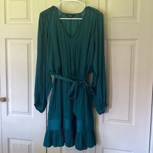 Simply Vera Pintuck Satin Dress